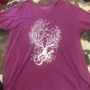 Life is Good womens t shirt size XL never worn